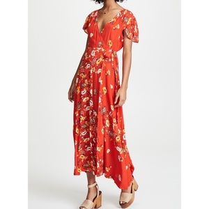 Free People Gorgeous Jess Wrap Dress